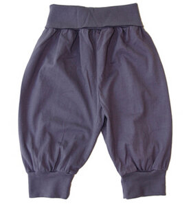 Baby Hose aus superweichen Jersey mit breiten Umschlagbund - Itsus Eco