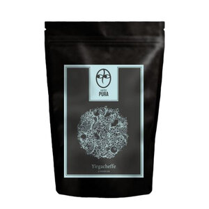 Premium Bio Kaffee - Yirgacheffe Äthiopien - Bohne & Gemahlen - Kaffee Pura