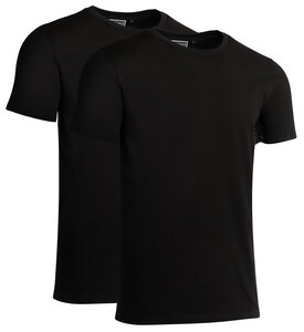 Doppelpack / Basic T-Shirt / 100% Baumwolle (Bio) / Rundhals Ausschnitt - COREBASE