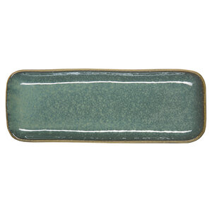 Servierplatte Industrial aus Steinzeug mit reaktiver Glasur, 25,5 x 9,5 cm (POR411) - TRANQUILLO