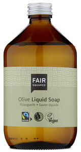 FAIR SQUARED Liquid Soap Olive 500ml ZERO WASTE - Fair Squared