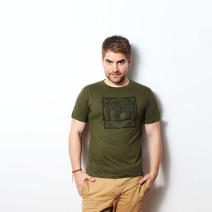 Ornate Elephant - T-Shirt Männer  - Coromandel