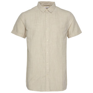 Larch Shortsleeve Linen Shirt GOTS - KnowledgeCotton Apparel