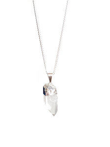 Elv – Bergkristall Halskette von Crystal and Sage - Crystal and Sage