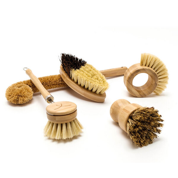 Bürsten-Set ECO-FRIENDLY HKM natur NEU 