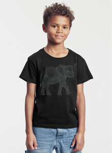 Bio-Kinder T-Shirt "Babyelefant" - Peaces.bio - handbedruckte Biomode