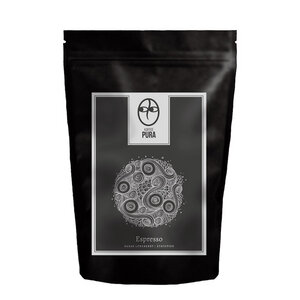 Premium Bio Espresso - Harar Longberry Äthiopien - Bohne & Gemahlen - Kaffee Pura