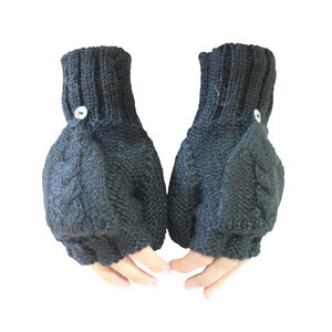 Sydney Halbfingerhandschuhe aus 100% Alpaka FS One Size Größe S-XL - AlpacaOne