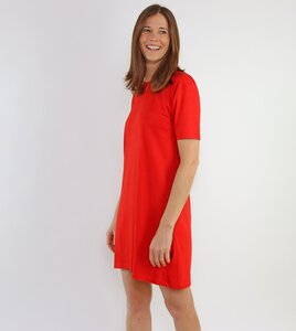T-Shirt Kleid Juno Tomato - Gary Mash