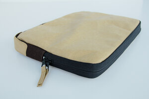 Kraft Papier: Laptop Case 13 Zoll, MacBook Tasche, Hülle, Lederoptik - BY COPALA