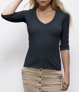 Damen Dreiviertelarm-Shirt aus Bio-Baumwolle "Destiny" - University of Soul