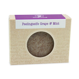 Peelingseife Grape & Mint - Seifenreich