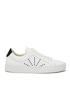 Laced Sneaker #gràcia white micro - NINE TO FIVE