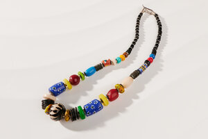 Halskette aus afrikanischen Perlen „MAIDUGURI“ - PEARLS OF AFRICA
