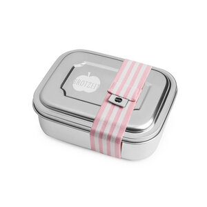 Lunchbox "ZWEIER" mit Unterteilung aus Edelstahl - Brotzeit