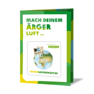 Spenden-Geschenk "Klima-Kit" (Grußkarte mit Magnet) - OxfamUnverpackt