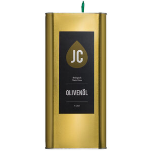 JC Olivenöl - 5 Liter Kanister - BIO Olivenöl Nativ Extra in Premium Qualität - Griechenland, Kalamata (PDO) - JC Olivenöl