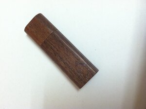 Vireo Holz USB Stick klein mit abgerundeten Kanten, 8GB, Walnuss - Vireo