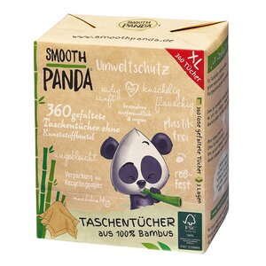 Vegane Bambus Taschentücher  - Smooth Panda