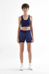  Damen Workout-Shorts aus recyceltem Polyester Sport-Shorts T1340 - True North