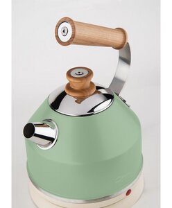 Wasserkocher LIGNUM 1,7 Liter - im Vintage Lock (Grün oder Pastellblau)  - Ottoni Fabbrica