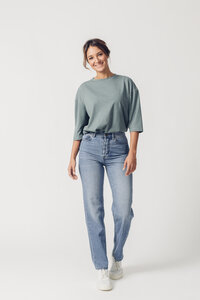 Jeans High Waist Straight Leg - Maya - United Change Makers