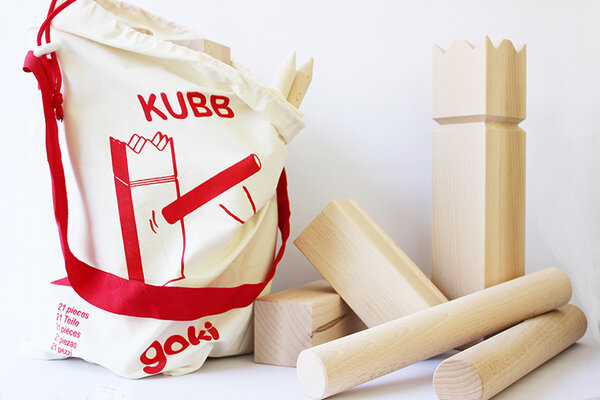 Ongewapend bord tumor goki - Wikingerspiel Kubb aus Holz | Avocadostore