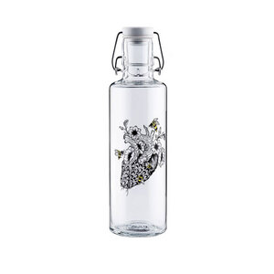 Soulbottle Trinkflasche 0,6l No bees, no future - soulbottles