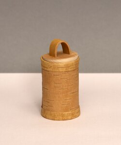 Kräuterdose aus natürlicher Birkenrinde - sagaan