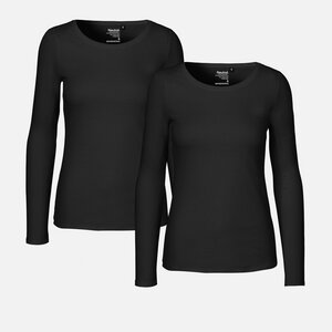 Doppelpack Long Sleeve Shirt - Bio-Baumwolle - Neutral®