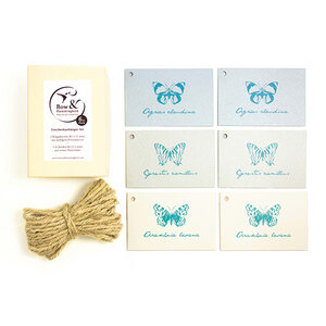 Geschenkanhänger Schmetterlinge der Welt - Bow & Hummingbird
