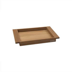 Tablett Holz Eiche Holz Serviertablett Handarbeit Serie NH-E 3 Größen - NATUREHOME