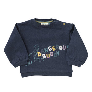 Baby u. Kinder Sweatshirt blau kbA Baumwolle - People Wear Organic
