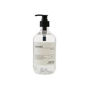 Bio Handseife Silky Mist  490ml mit Gurke und Minze - meraki