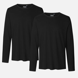 Neutral Doppelpack Long Sleeve Shirt - Bio-Baumwolle - Neutral