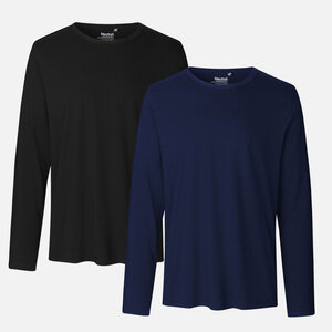 Neutral Doppelpack Long Sleeve Shirt - Bio-Baumwolle - Neutral