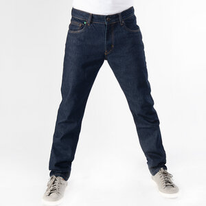 REGULAR NAVY 100, dunkelblaue Jeans aus 100% Bio-Baumwolle ohne Elasthan - fairjeans