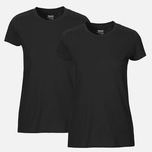 NEUTRAL® Doppelpack Damen Bio T-Shirt  - Bio Baumwolle - Neutral®