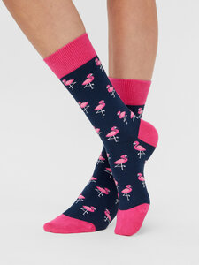 Flamingos Socken Bio GOTS |Bunte Socken |Herren Damen Socken | Funny Socks - Natural Vibes
