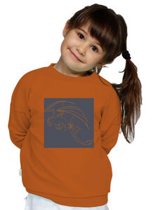 Kinder Sweater aus Bio-Baumwolle "Suli" | Drache - CORA happywear