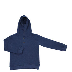 Piquéstoff Hoodie Bio-Baumwolle Langarmshirt  Kapuzenpullover 2023 - Leela Cotton