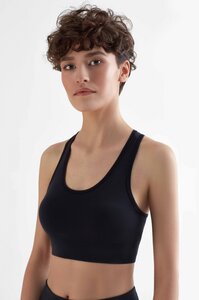 2 er Pack Damen Bustier aus recyceltem Polyester Yoga Sport BH Top T1200 - True North