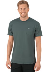 T-Shirt aus Biobaumwolle mit Brusttasche - Trigema
