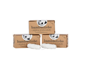 Vegane Zahnseide +  Nachfüllpack - bambusliebe