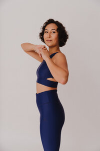 Damen ECONYL® Bustier 'Shape My World' Besonnen Mindful Yoga Fashion - BESONNEN