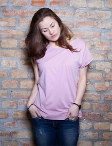 Parade Twisted Neck T-Shirt - Stanley & Stella