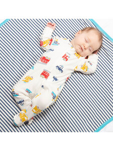 Kite Baby Langarm-Schlafanzug mit Fuß reine Bio-Baumwolle - Kite Clothing