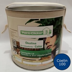 Paint-Clicker Ökoline Innensilikatfarbe Farbton (Coelin 100) - Paint-Clicker Ökoline