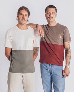 Herren T-Shirt aus Bio-Baumwolle - Half/Half  - Degree Clothing