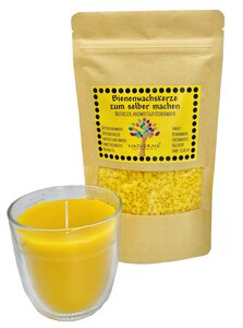Natuurma Bienenwachskerze zum selber machen, Bastelset, DIY, Kerzen selber machen, Bienenwachs, Basteln mit Kindern - Natuurma©